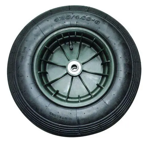 Hjólbörudekk 4,8x4 án öxuls ø16mm, L72,5mm