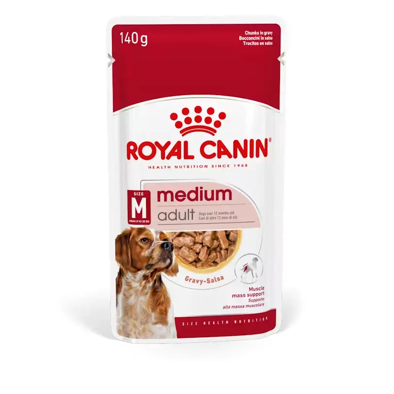 Hundamatur Medium Adult wet 10x140gr.