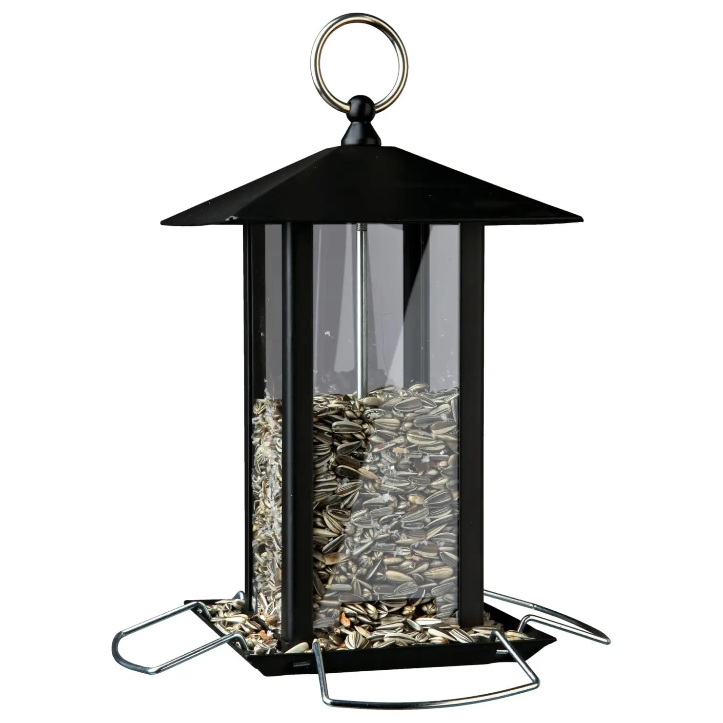 Smáfuglafóðurskammtari ferhyrndur