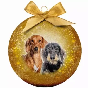 Jólakúla Dachshund