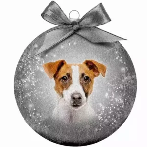 Jólakúla Jack Russell