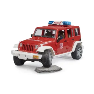 Alternative view of Jeep Wrangler Rubicon Slökkvibíll 1:16