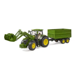 John Deere 7R 350, tæki og vagn
