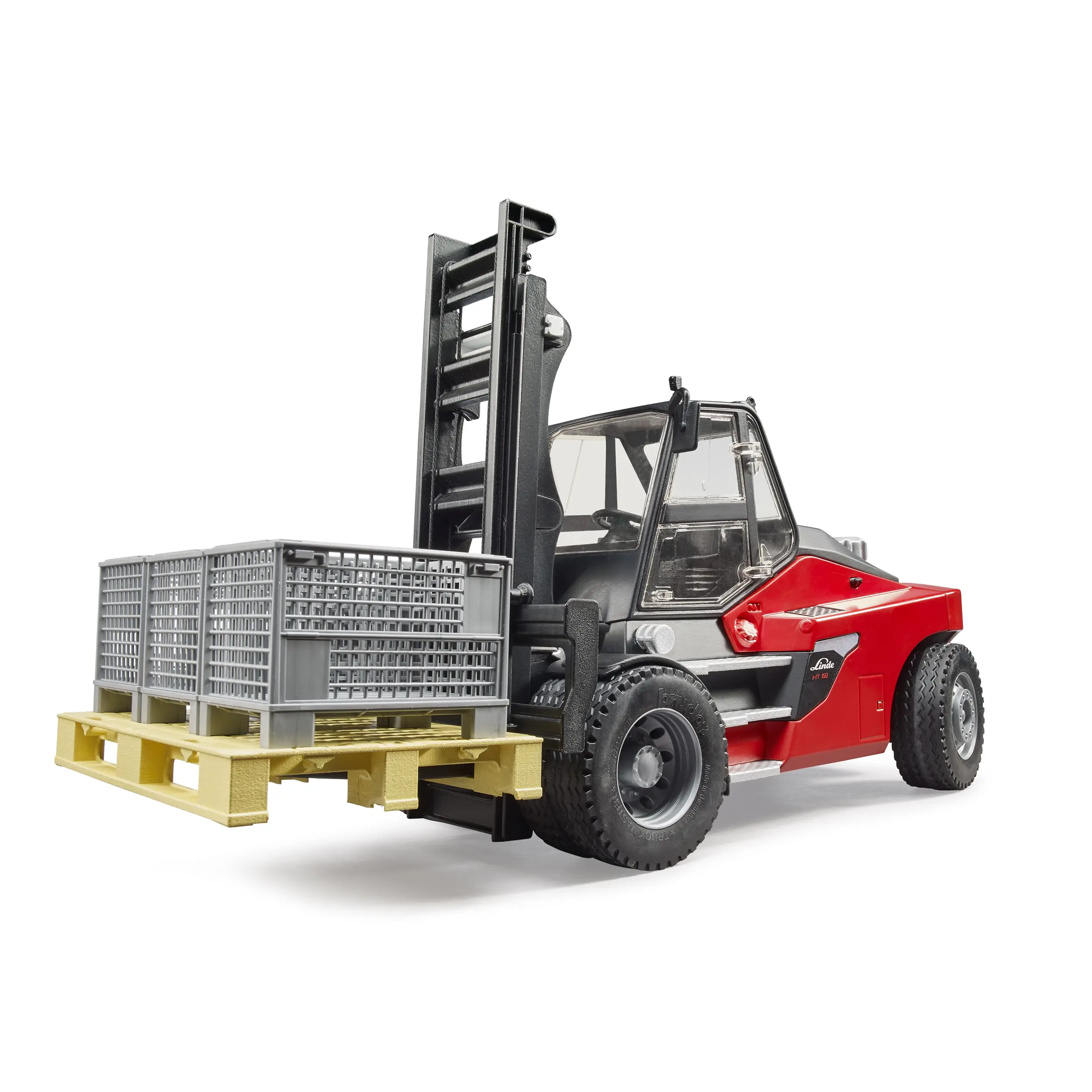 Linde HT 160 m/brettum og grind