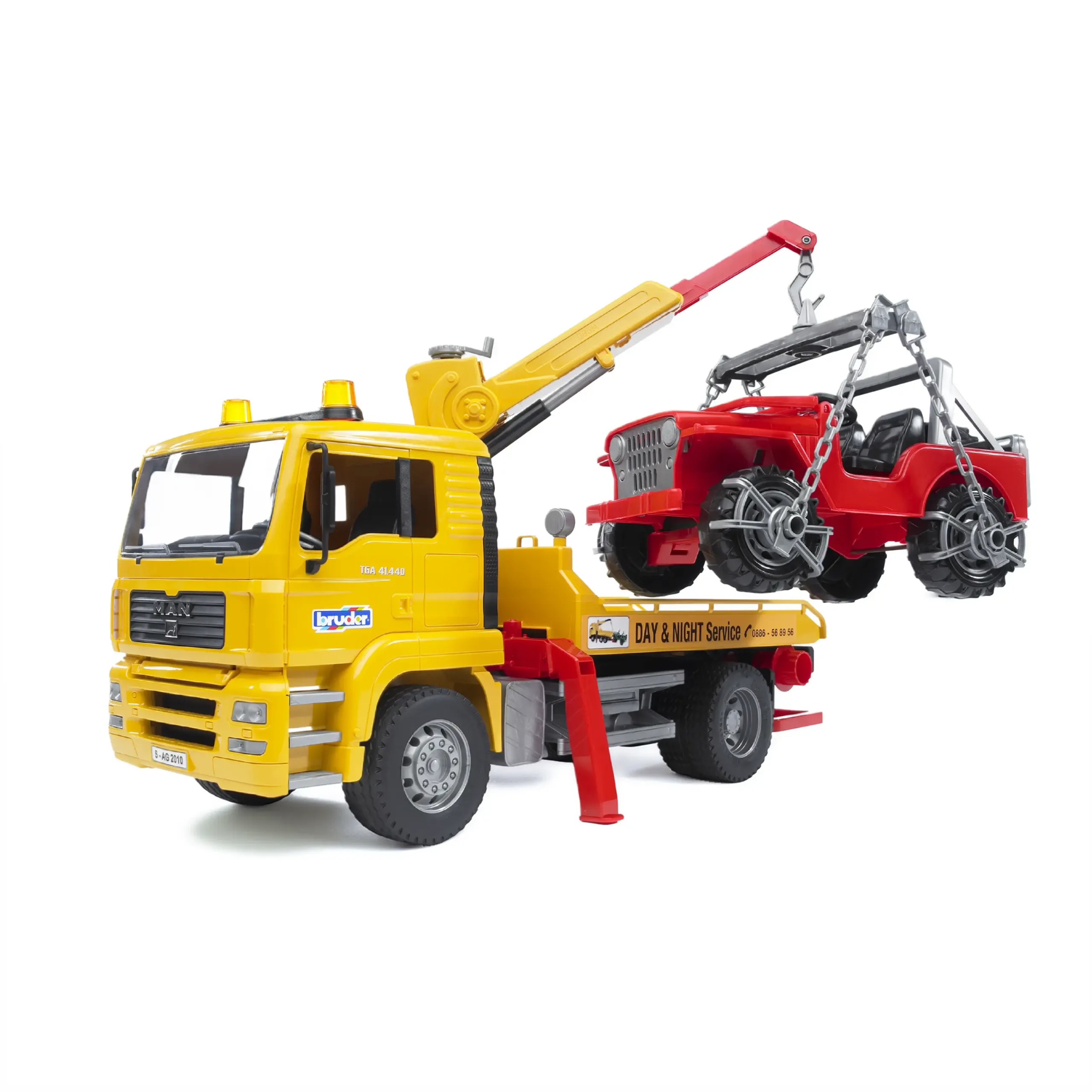 Man TGA Kranabíll m. Jeppa