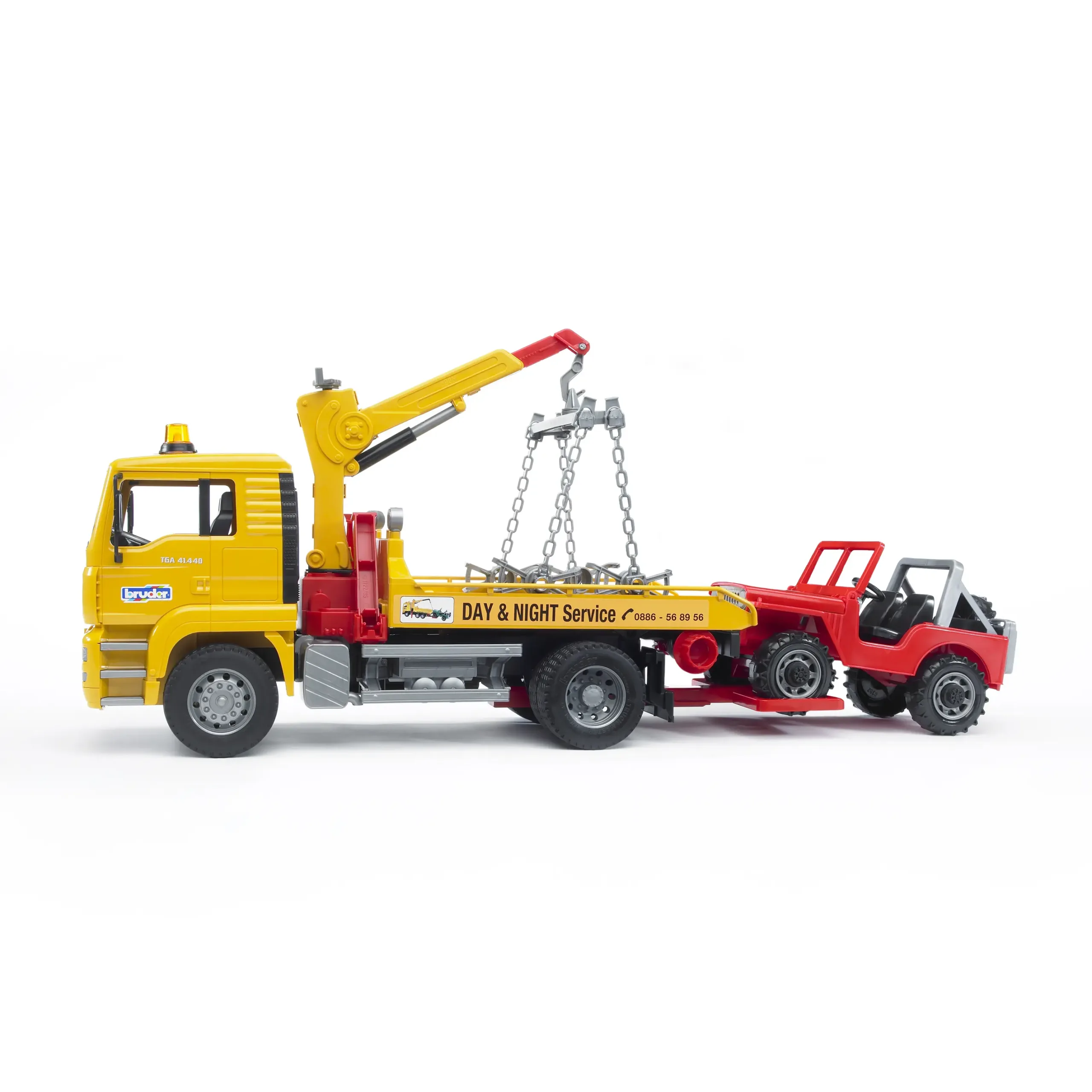 Man TGA Kranabíll m. Jeppa - Image 6