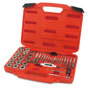 Snitttappa og bakkasett Toptul 40 pcs