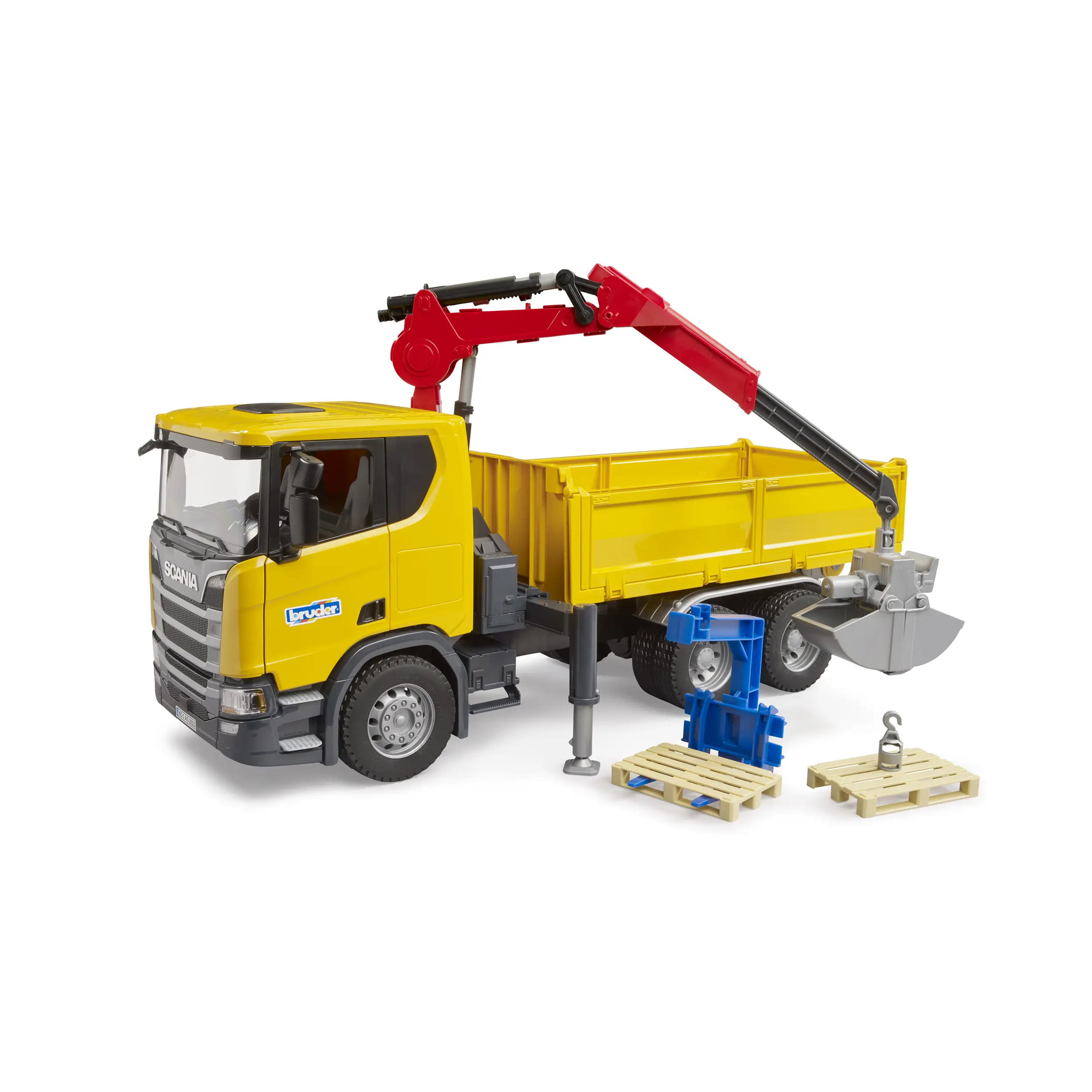 bruder-scania-super-560R.webp Scania Super 560R m krana og fylgihl. - Image 1