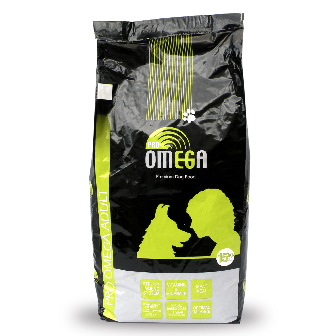 ProOmega-adult.jpg Pro Omega Adult 15 kg. GRÆNN - Image 1