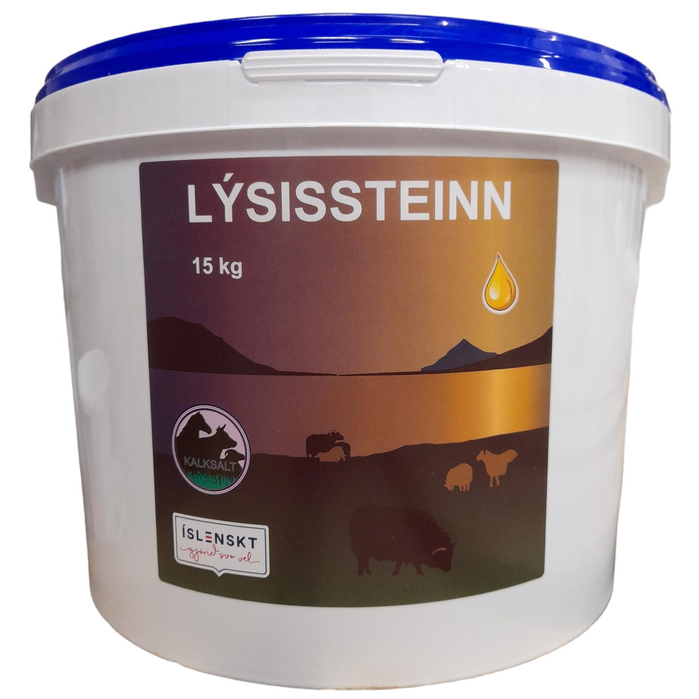 lysissteinn_lysi_15kg.jpg Kalksalt m/Lýsi 15 kg Lýsissteinn - Image 1