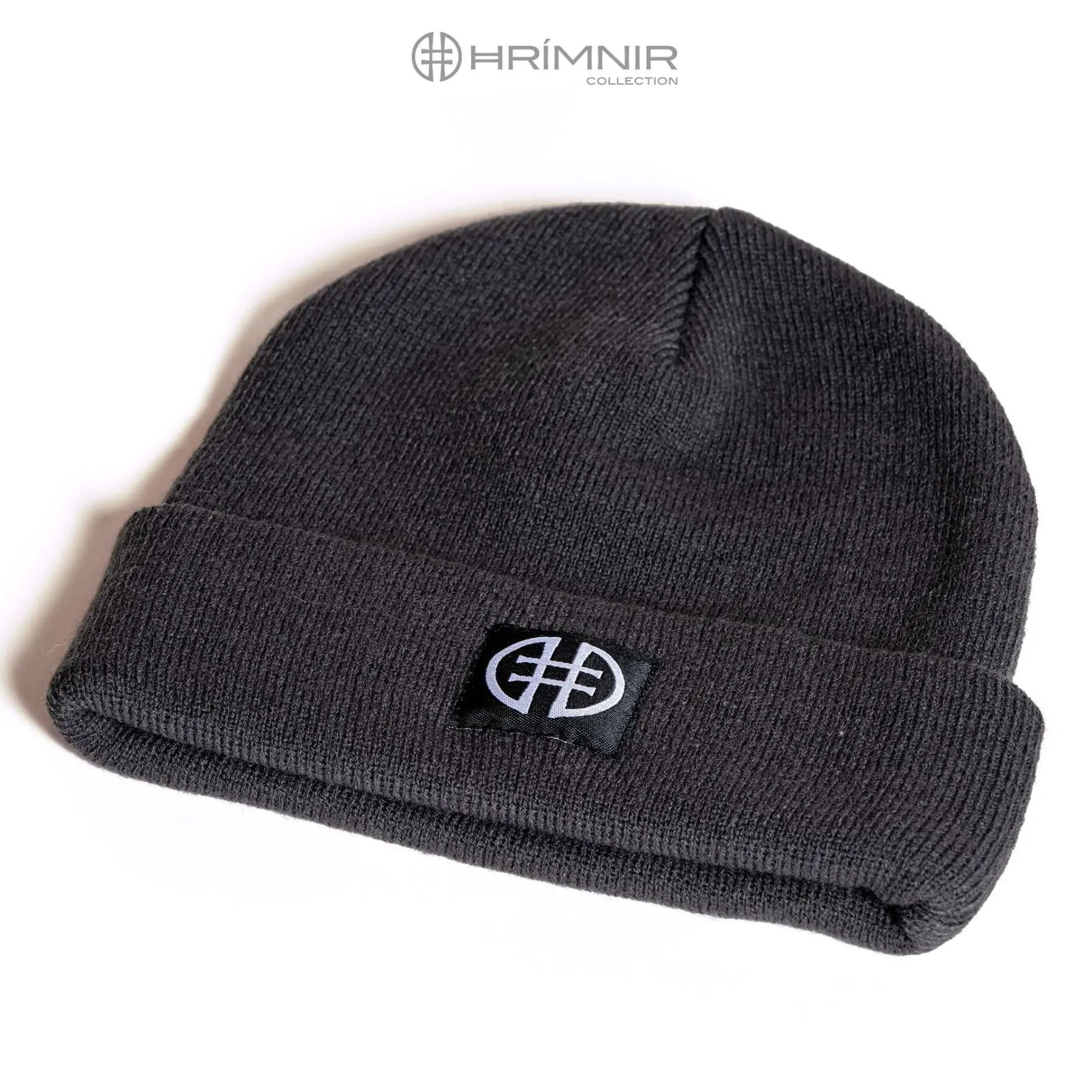 l_a-beanie-dark_grey.webp Hrímnishúfa, Lóa- dökkgrá - Image 1