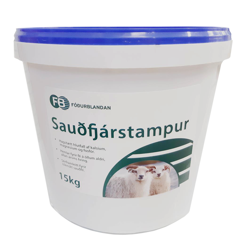Saudfjarstampur.png Sauðfjárstampur 15 kg - Image 1